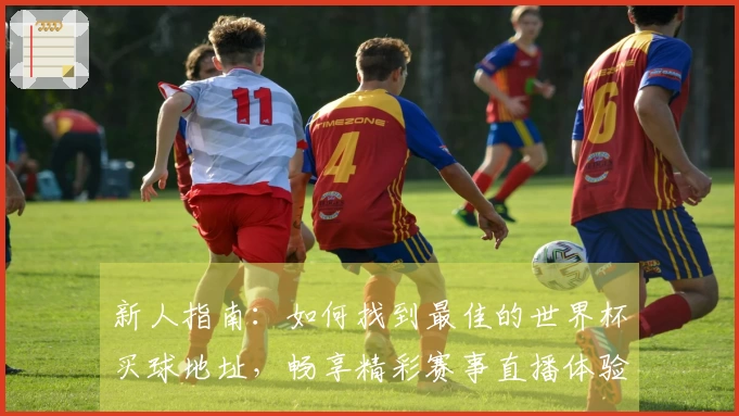 新人指南:如何找到最佳的世界杯买球地址,畅享精彩赛事直播体验