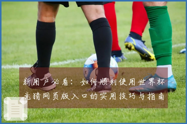 新用户必看:如何顺利使用世界杯竞猜网页版入口的实用技巧与指南